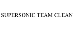 SUPERSONIC TEAM CLEAN trademark