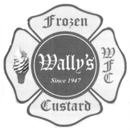 WALLY'S FROZEN CUSTARD WFC SINCE 1947 trademark