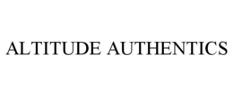 ALTITUDE AUTHENTICS trademark