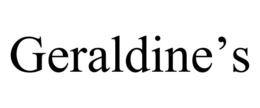 GERALDINE'S trademark