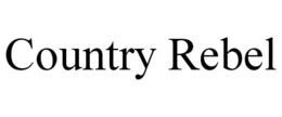 COUNTRY REBEL trademark