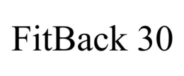 FITBACK 30 trademark