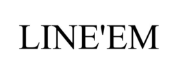 LINE'EM trademark