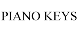 PIANO KEYS trademark