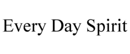 EVERY DAY SPIRIT trademark