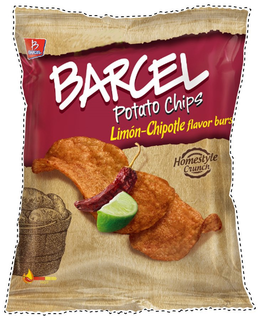 B BARCEL BARCEL POTATO CHIPS LIMÓN-CHIPOTLE FLAVOR BURST HOMESTYLE CRUNCH trademark