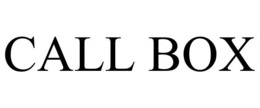 CALL BOX trademark