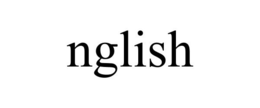 NGLISH trademark
