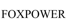 FOXPOWER trademark