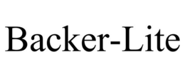 BACKER-LITE trademark
