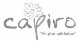 CAPIRO "WE GROW SATISFACTION" trademark
