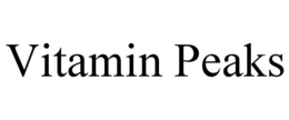 VITAMIN PEAKS trademark