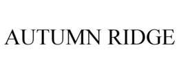 AUTUMN RIDGE trademark