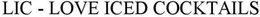 LIC - LOVE ICED COCKTAILS trademark