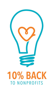 10% BACK TO NONPROFITS trademark