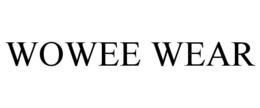 WOWEE WEAR trademark