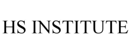 HS INSTITUTE trademark
