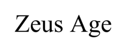 ZEUS AGE trademark
