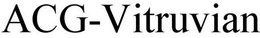 ACG-VITRUVIAN trademark
