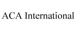 ACA INTERNATIONAL trademark