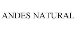 ANDES NATURAL trademark