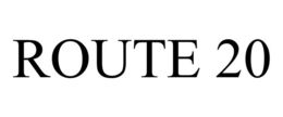 ROUTE 20 trademark