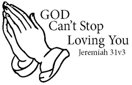GOD CAN'T STOP LOVING YOU JEREMIAH 31V3 trademark