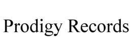 PRODIGY RECORDS trademark