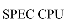 SPEC CPU trademark