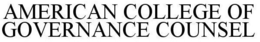 AMERICAN COLLEGE OF GOVERNANCE COUNSEL trademark