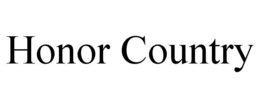 HONOR COUNTRY trademark