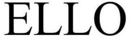 ELLO trademark