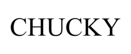 CHUCKY trademark