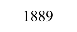 1889 trademark