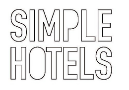 SIMPLE HOTELS trademark