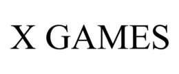 X GAMES trademark