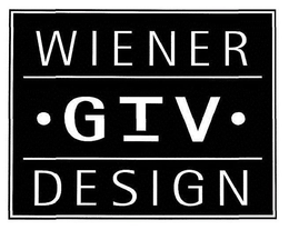 WIENER · GTV · DESIGN trademark