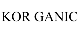 KOR GANIC trademark