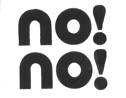 NO NO! trademark