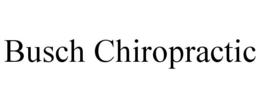 BUSCH CHIROPRACTIC trademark