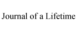 JOURNAL OF A LIFETIME trademark