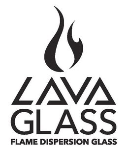 LAVA GLASS FLAME DISPERSION GLASS trademark