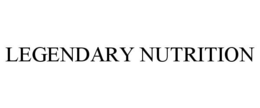 LEGENDARY NUTRITION trademark