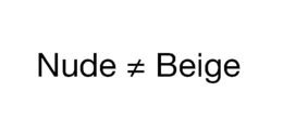 NUDE BEIGE trademark