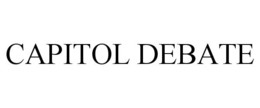 CAPITOL DEBATE trademark