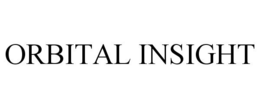 ORBITAL INSIGHT trademark