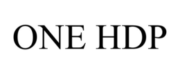 ONE HDP trademark