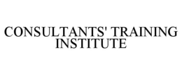 CONSULTANTS' TRAINING INSTITUTE trademark