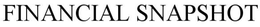 FINANCIAL SNAPSHOT trademark