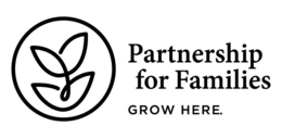 PARTNERSHIP FOR FAMILIES GROW HERE. trademark